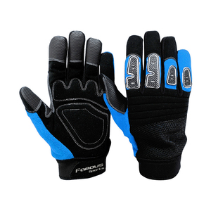 Gants de mécanicien en Kevlar résistants aux chocs avec revêtement ponctuel, anti-vibration et anti-choc de niveau 6, résistants aux coupures, pour le travail industriel, les champs pétrolifères et les mines - Product Image 3