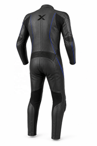 Traje de Motocicleta de Cuero de Una Pieza Ligero de Primera Calidad |   Negro Marrón Azul Naranja |   Fabricante OEM ODM |   Diseño de Calidad Premium | - Product Image 2