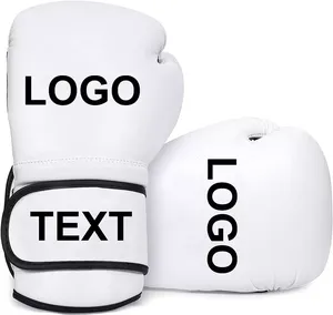 Guantes de Boxeo para Niños, Adultos, Hombres y Mujeres, Entrenamiento de Boxeo Tailandés, Boxeo Libre Profesional, Último Modelo Personalizado, Económico - Product Image 4