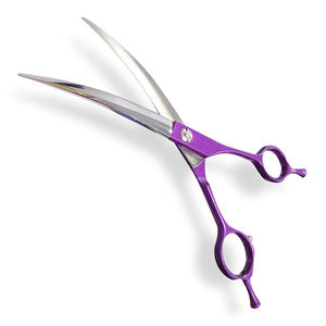 Tijeras Curvas para Mascotas, Tijeras de Acero Inoxidable para el Cuidado del Pelo de Mascotas - Product Image 2