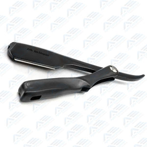 Navaja de Barbero Dorada de Acero Inoxidable de Una Sola Hoja, Manual, Reutilizable y Ecológica, Instrumentos de Belleza - Product Image 5