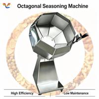 Mélangeur d'assaisonnements octogonal de qualité alimentaire pour la production de chips et de snacks