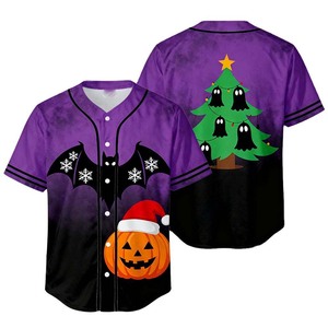 New Arrival Custom Name Embroidered Quick Dry Button <b>Baseball</b> Jersey 100% Breathable Polyester Sports Wear - Product Image 3