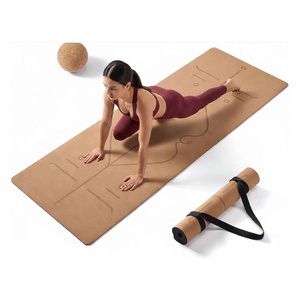 Tapete de Yoga Antideslizante de PVC y Goma de 5mm a 8mm, Tapete de Gimnasio de Goma PU de Alta Calidad, Suave y Adhesivo, Ecológico - Product Image 1