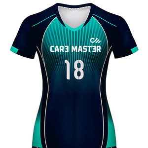 Uniforme de Voleibol Femenino con Logotipo Frontal Impreso Personalizado de la Mejor Calidad, Estilo 2026, Ropa Deportiva Transpirable y Antibacteriana - Product Image 3