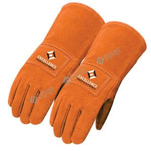 Gants de soudage en cuir durables 2026, résistants à la chaleur, pour la soudure industrielle et la fabrication - Product Image 3