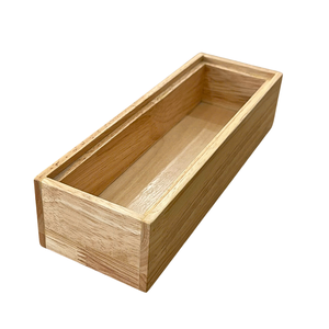Natural Wood Storage Box Drawer Organizer for Office Desk Makeup Jewelry Kitchen Home Organization - Product Image 4