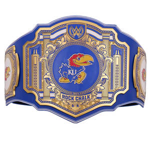 Cinturón de Campeonato de Lucha Libre y Boxeo MMA Personalizado de los Kansas Jayhawks Legacy, Coleccionable, Ajustable, con Forro de Cuero de Alta Calidad - Product Image 6