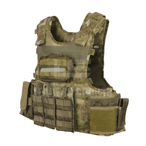 Gilet de paintball respirant en polyester/nylon de haute qualité avec coutures soudées, équipement tactique de protection réglable pour l'entraînement en extérieur - Product Image 2