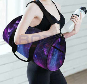 Sac de sport personnalisable en nylon imperméable grande capacité avec fermeture éclair, écologique, pour sublimation, idéal pour les équipes sportives et les voyages, vente en gros Pakistan - Product Image 6