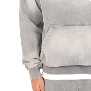 Sudadera con capucha para hombre Sun Faded de alta calidad con diseño de tendencia superior Diseño de logotipo personalizado Sudadera con capucha para hombre más vendida de moda - Product Image 4