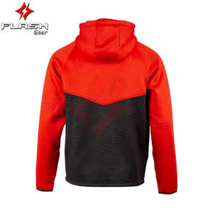 Sudadera con Capucha de Motocicleta Unisex, Completamente Forrada, con Protectores CE, Transpirable, con Ventilación en las Mangas, para Invierno, Seguridad al Conducir - Product Image 3