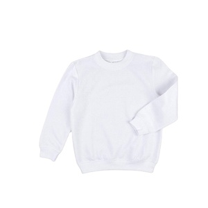 Service OEM dernière mode femmes sweat pull à manches longues blanc décontracté en gros 100% coton pas cher prix conception personnalisée - Product Image 3