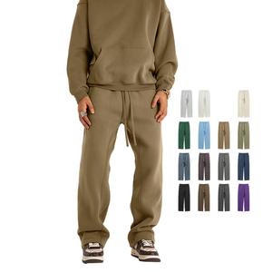 Jogging en coton sur mesure pour marques de mode, pantalons de survêtement oversize pour marques de vêtements américaines, tailles S M L XL. - Product Image 6