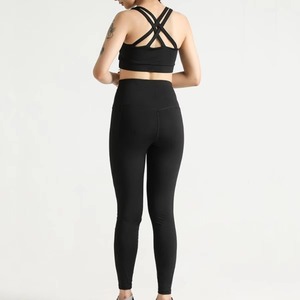 OEM Women Gym Fitness Striped Breathable 2 Piece Sets High Waist Butt Lifting Bottoms Sports Active Yoga - Product Image 6