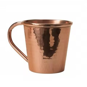 Taza de Cobre Premium para Cócteles Moscow Mule, Vaso para Bebidas, para Bar, Cocina, Mesa de Comedor - Product Image 2