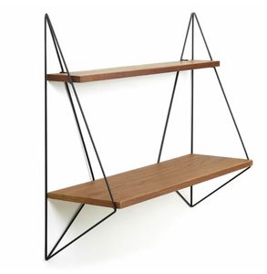 Solid Wood <b>Wall</b> <b>Shelves</b> Floating Wooden <b>Wall</b> <b>Mounted</b> <b>Shelf</b> Set Space Saving Storage Display <b>Shelves</b> for Living Room Bedroom - Product Image 3