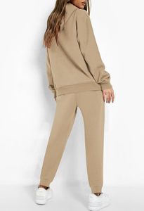 Fashion Trendy Women's Sets Customized Logo <b>Tracksuit</b> Jogger Casual <b>Tracksuits</b> Winter Crew Neck Breathable <b>Tracksuits</b> - Product Image 4