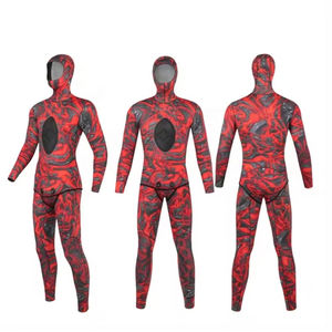 Traje de Buceo DIVESTAR Personalizado con Estampado Frontal, 3mm Neopreno, Cremallera Trasera, Transpirable, Ecológico, Protección Solar, Manga Corta para Hombre - Product Image 5