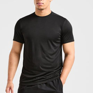 Camiseta de manga corta personalizable para hombre, estilo casual, corte ajustado, diseño liso, cuello redondo, estilo veraniego, para hombre. - Product Image 1