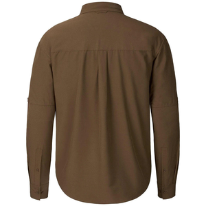 Chemise de pêche à marque privée UPF 40+ anti-UV en tissu micro-léger, boutonnée, vente en gros - Product Image 5