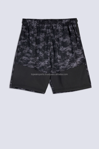 Pantalones Cortos Deportivos Negros Sólidos para Hombre, de Secado Rápido, con Cordón en la Cintura y Detalles en Blanco, Ropa Casual para Hombre, Modelo 2026 - Product Image 2