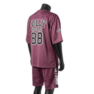 Conjunto de pantalones cortos deportivos de malla para hombre, 200 GSM, tela suave con flujo de aire, paneles laterales duraderos, logotipo personalizado con estampado térmico, conjunto de pantalones cortos para hombre - Product Image 5