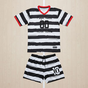 Ensemble de tenue de football unisexe respirant 100% polyester, protection UV, séchage rapide, prix de gros, nouvelle saison, vêtements de sport - Product Image 5