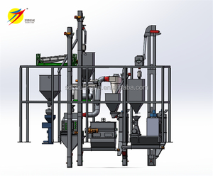 Nouvelle usine de fabrication d'aliments pour <span class=keywords><strong>animaux</strong></span> en granulés, compacte, automatique, à double <span class=keywords><strong>grue</strong></span>, 5-8T, clé en main, haute productivité - Product Image 4