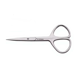 Ciseaux à cuticules et ongles, petits, droits, pour manucure et pédicure, coupe-ongles de précision en acier inoxydable, outil de soin des ongles - Product Image 2