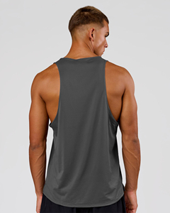 Wholesale Custom <b>Knitted</b> Breathable Cotton <b>Tank</b> <b>Top</b> for <b>Men</b> Sleeveless Gym Fitness Workout Summer Casual Wear - Product Image 3