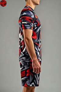 Tenues d'équipe personnalisées avec logo, design par sublimation, uniformes de volley-ball à séchage rapide, respirants, 100% polyester, ensemble de maillots de volley-ball pour hommes et femmes - Product Image 3