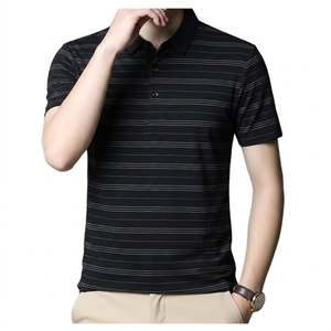 เสื้อโปโลชายลดราคาพิเศษ สกรีนโลโก้ได้ ใส่สบาย ผ้าเจอร์ซีย์ ระบายเหงื่อได้ดี ดีไซน์ล่าสุด - Product Image 4