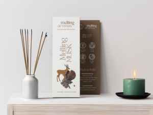 Incienso MELTING MUSK Ultra Premium, Varillas de Incienso con Fragancia Natural a Musk, Agarbatti para Pooja, Meditación y Aromaterapia - Product Image 2