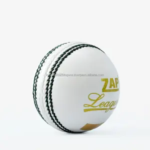 Premium Plus Alum Curtido Cuero ZAP League Cricket Ball Dynamic Sport Equipment-Los mejores precios para la venta - Product Image 3