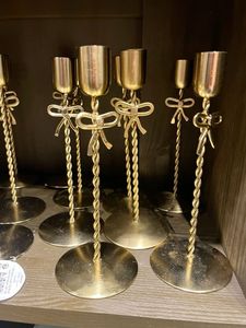 เชิงเทียนนกยูงเรียวสำหรับตกแต่งบ้านขาตั้งโลหะทนทาน - Product Image 6