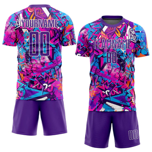 Ensemble de maillots de football personnalisés rouge et blanc, sublimation, nom de l'équipe, numéro, polyester respirant, uniforme unisexe pour adultes - Product Image 4