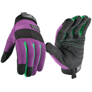 Guantes de Mecánico de Cuero Sintético de Nuevo Diseño, Marca Amara, con Puntas de los Dedos Reforzadas para Mayor Durabilidad, Resistentes, con Logotipo Personalizado - Product Image 3