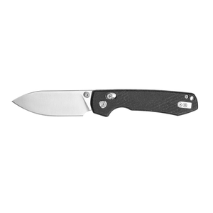Cuchillos Plegables con Mango Texturizado Negro, Hoja con Acabado Satinado, Punta de Gota, Agarre Ergonómico y Clip de Bolsillo para Uso Diario y Actividades al Aire Libre - Product Image 3