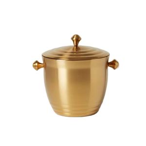 Cubo de vino con forma ovalada de nuevo diseño, superventas, supermesa de alta calidad personalizable, acero inoxidable dorado - Product Image 1