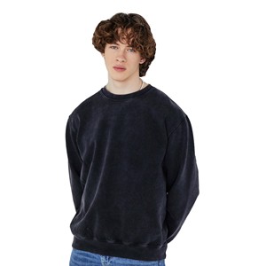 Sudadera Personalizada para Hombre, Lavada al Ácido, Estilo Oversize, Cuello Redondo, de Algodón y Felpa, para Otoño e Invierno, Estilo Urbano - Product Image 4