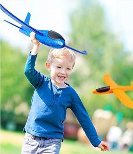 Paquete de 2 Aviones de Juguete, Avión de Espuma Grande de 17.5 Pulgadas <span class=keywords><strong>para</strong></span> Lanzar, 2 Modos de <span class=keywords><strong>Vuelo</strong></span>, Planeador, Juguete Volador <span class=keywords><strong>para</strong></span> Niños, Regalos de Cumpleaños, Juguetes Deportivos <span class=keywords><strong>para</strong></span> Exteriores - Product Image 6