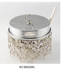 Plats de service de luxe en acier inoxydable, design moderne et écologique, pour buffet et maintien au chaud des aliments lors de fêtes de mariage - Product Image 2