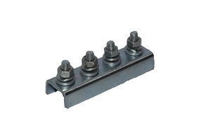 ตัวเชื่อมต่อบัสบาร์แบบหนีบสำหรับเครน EOT ชนิด DSL 4 ขั้ว ขนาด 35 มม. ความกว้างลำแสง 250V แรงดันไฟฟ้าตามมาตรฐาน ชุดประกอบข้อต่อทองแดง รางไฟฟ้าอุตสาหกรรม - Product Image 2