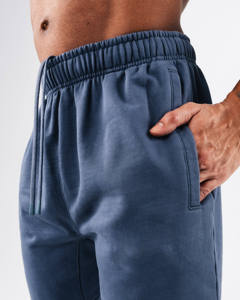Breathable Acid Wash <b>Canvas</b> Drawstring Anti-wrinkle Men's Trouser <b>Plain</b> Dyed New Design - Product Image 5