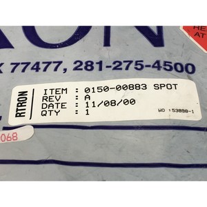 เซ็นเซอร์วัดการไหล AMAT 0150-00883 รุ่น C/A, B/D/F POS, HX - อุปกรณ์และอะไหล่เซมิคอนดักเตอร์ระดับโลกที่เชื่อถือได้ - Product Image 4