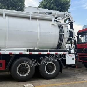 <span class=keywords><strong>Prix</strong></span> d'usine Nettoyeur d'eaux usées à haute pression 6X4 20m3 <span class=keywords><strong>Camion</strong></span> de nettoyage d'aspiration d'eaux usées sous vide à vendre - Product Image 3