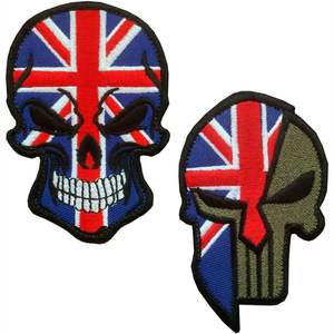 Patch brodé en tissu sergé de haute qualité à faible MOQ, nouvelle collection 2025, vente chaude - Product Image 4