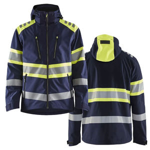 Comfortable Safety <b>Quilted</b> Hooded <b>Winter</b> Working Jacket Latest Design Oem Service Hot Sale - Product Image 6