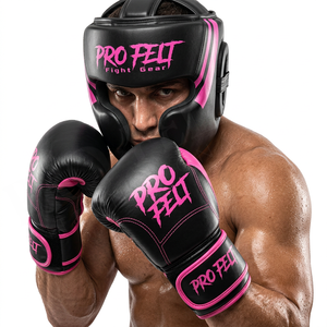 Whole Sale Cheap Price Top New Boxing Head Guard with Full Face Protection Adjustable <b>Velcro</b> MMA Kickboxing Gear for Men & Women - Product Image 3